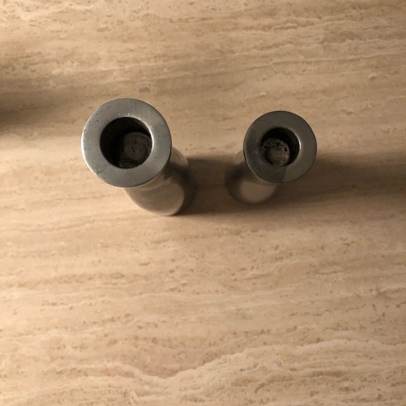 🎉Host Pick🎉Set of Two Silver Candle Holders - Picture 3 of 6